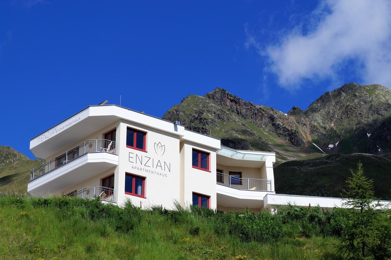 Apartmenthaus Enzian Hochsoelden Exterior foto